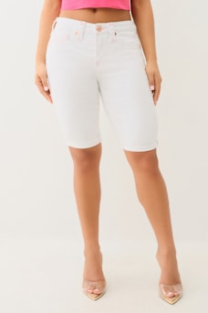 RILEY MID RISE SUPER T ROLLED BERMUDA SHORT, image 3