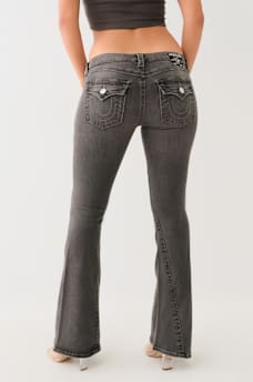 JOEY LOW RISE FLAP FLARE JEAN, image 2