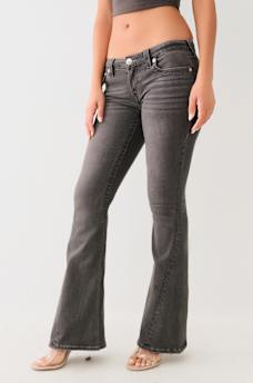 JOEY LOW RISE FLAP FLARE JEAN, image 3