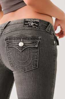 JOEY LOW RISE FLAP FLARE JEAN, image 5