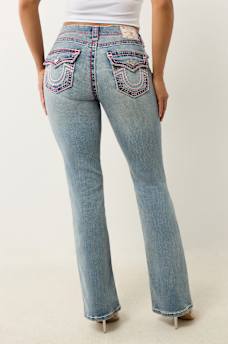 BECCA MID RISE SUPER T BOOTCUT JEAN, image 4