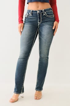 BILLIE SUPER T MID RISE STRAIGHT JEAN, image 2