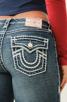 BILLIE SUPER T MID RISE STRAIGHT JEAN, image 1