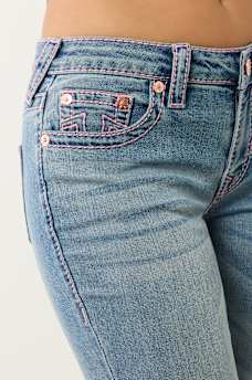 BILLIE MID RISE BIG T STRAIGHT JEAN, image 4