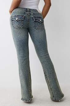 JOEY LOW RISE FLAP FLARE JEAN, image 3