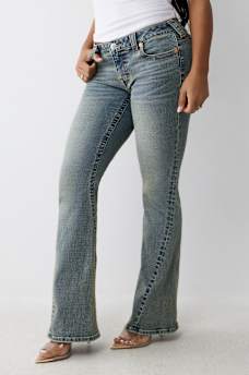 JOEY LOW RISE FLAP FLARE JEAN, image 4