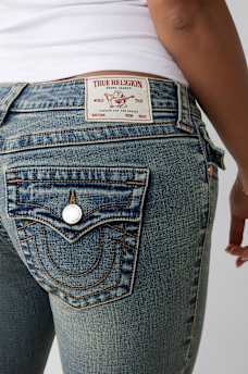 JOEY LOW RISE FLAP FLARE JEAN, image 5
