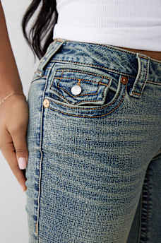 JOEY LOW RISE FLAP FLARE JEAN, image 6
