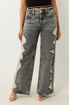 BOBBI SUPER DISTRESSED MID RISE BAGGY JEAN, image 3