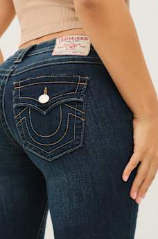 JOEY MID RISE FLAP FLARE JEAN, image 2