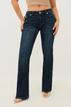 JOEY MID RISE FLAP FLARE JEAN, image 4