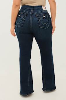 PLUS JOEY MID RISE FLAP FLARE JEAN, image 2