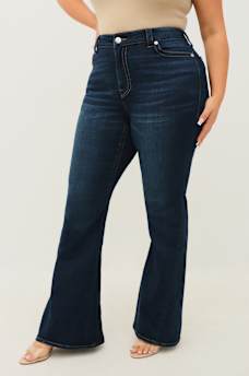 PLUS JOEY MID RISE FLAP FLARE JEAN, image 3