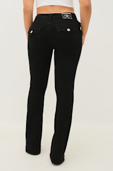 JOEY MID RISE FLAP FLARE JEAN, image 2