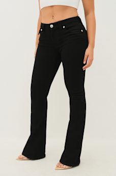 JOEY MID RISE FLAP FLARE JEAN, image 3