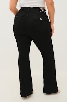 PLUS JOEY MID RISE FLAP FLARE JEAN, image 2