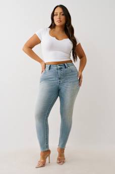 PLUS JENNIE MID RISE SKINNY JEAN, image 2