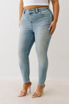 PLUS JENNIE MID RISE SKINNY JEAN, image 3