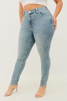 PLUS JENNIE MID RISE SKINNY JEAN, image 1