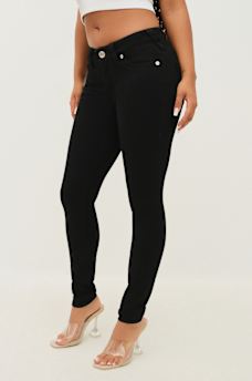 JENNIE MID RISE CURVY SKINNY JEAN, image 4