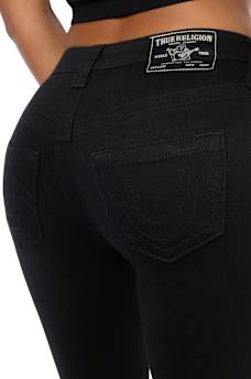 JEANS SKINNY CURVIL&Iacute;NEOS JENNIE DE TIRO MEDIO