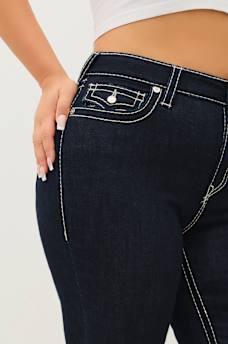 PLUS BECCA MID RISE BIG T BOOTCUT JEAN, image 5