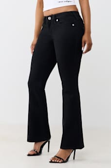 BECCA MID RISE BOOTCUT JEAN 30"