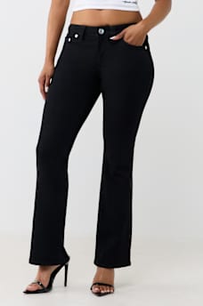BECCA MID RISE BOOTCUT JEAN 30"