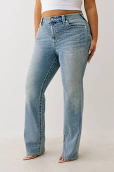 PLUS BILLIE MID RISE STRAIGHT JEAN, image 3