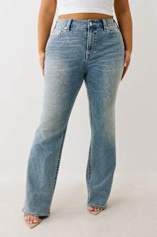 PLUS BILLIE MID RISE STRAIGHT JEAN, image 1