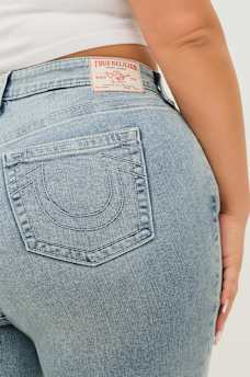 PLUS BILLIE MID RISE STRAIGHT JEAN, image 4
