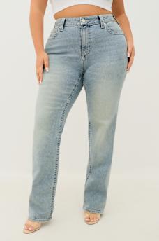 PLUS BILLIE MID RISE STRAIGHT JEAN, image 1
