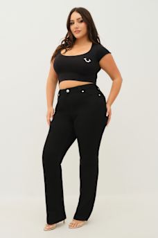PLUS BILLIE MID RISE STRAIGHT JEAN, image 2