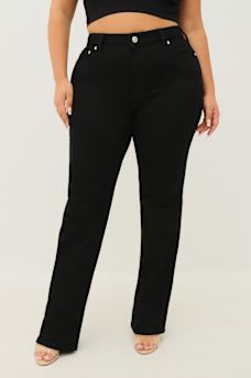 PLUS BILLIE MID RISE STRAIGHT JEAN, image 1