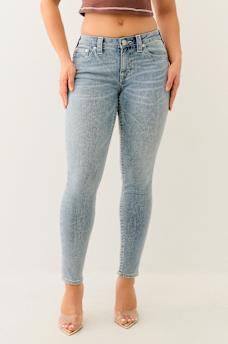 HALLE MID RISE SUPER SKINNY JEAN, image 2