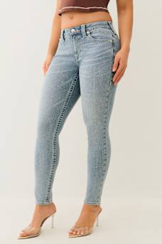 HALLE MID RISE SUPER SKINNY JEAN, image 3