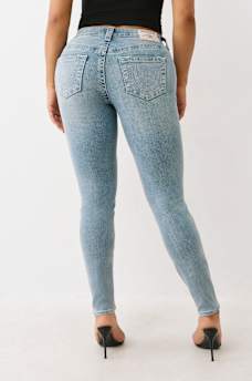 HALLE MID RISE SUPER SKINNY JEAN, image 4