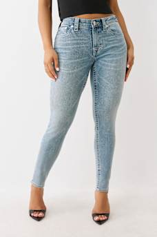 HALLE MID RISE SUPER SKINNY JEAN, image 1
