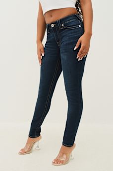 HALLE MID RISE SUPER SKINNY JEAN, image 1