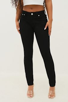 HALLE MID RISE SUPER SKINNY JEAN, image 3