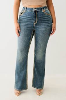 PLUS BECCA SUPER QT HIGH RISE BOOTCUT JEAN, image 4