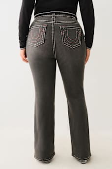 PLUS BECCA HIGH RISE BIG T BOOTCUT JEAN, image 4