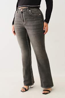PLUS BECCA HIGH RISE BIG T BOOTCUT JEAN, image 5