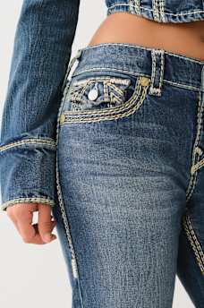 RICKI SUPER QT LUREX RELAXED JEAN , image 5
