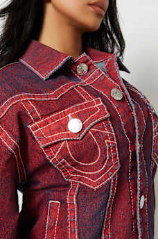 BOYFRIEND TRUCKER DENIM JACKET, image 3
