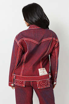 BOYFRIEND TRUCKER DENIM JACKET, image 4