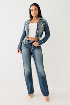 SUPER QT LUREX DENIM JACKET, image 2