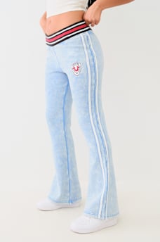 WASHED BOOTCUT TRACK PANT, image 3