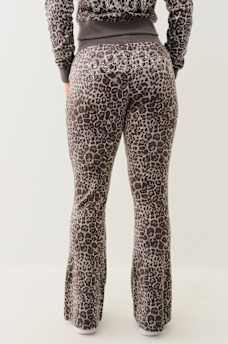 VELOUR LEOPARD TRACK PANT, image 4