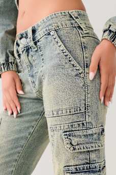 RICKI VINTAGE CARPENTER CARGO JEAN, image 3